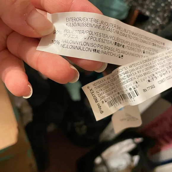 ZARA SEQUIN LACE DRESS - Picture 8 of 8